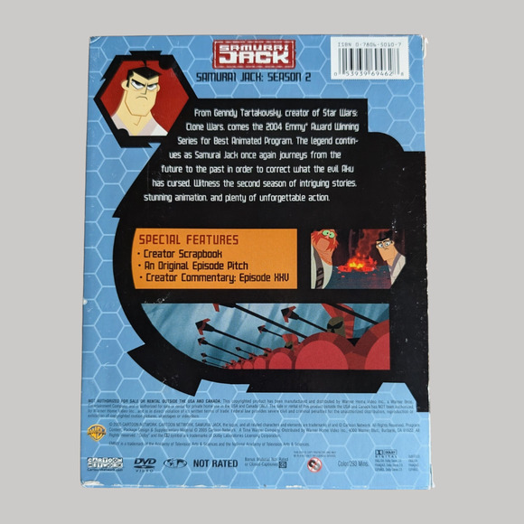 Samurai Jack – Season Two (DVD, 2005, Collector’s Edition) - Picture 4 of 4